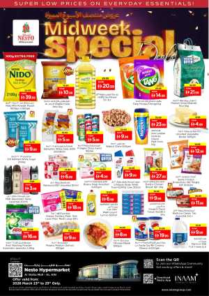 Nesto Al Ain Midweek Specials - Al Waha Mall Deals March 23-25 In Nesto Hypermarket Al Ain