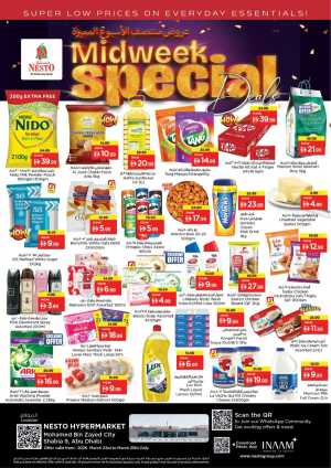 Nesto Abu Dhabi Shabia 9: Midweek Special Deals & Offers (Mar 23-25) In Nesto Hypermarket Abu Dhabi