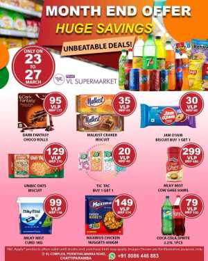 Month end offer In VL Supermarket Malappuram