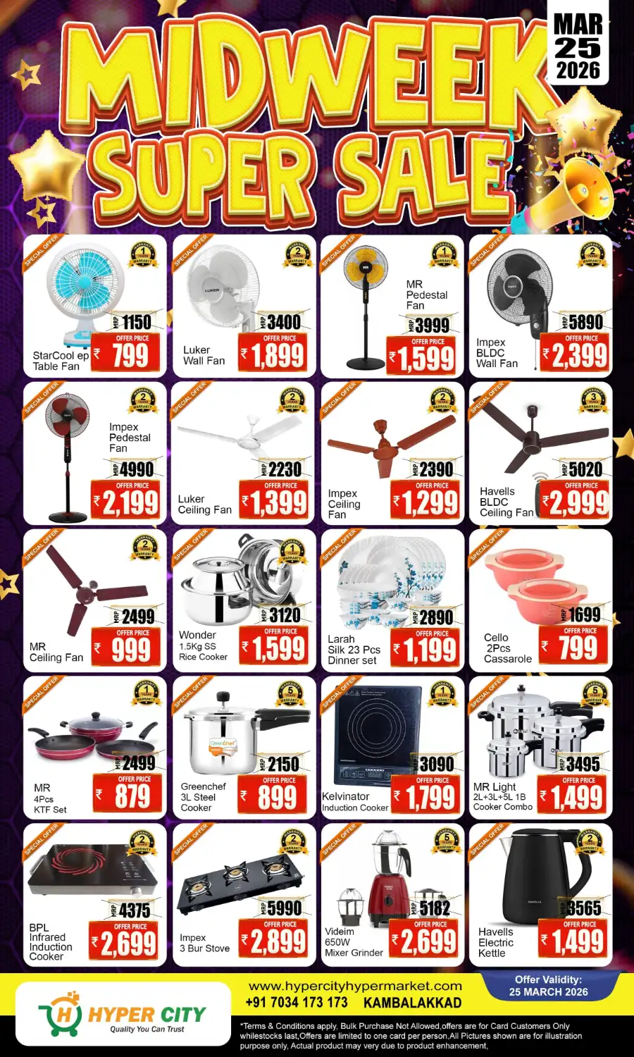 Midweek Super Sale