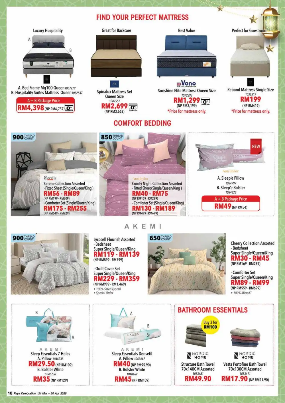 HomePro Malaysia Raya Celebration | Up to 60% Off | Ends 20 Apr