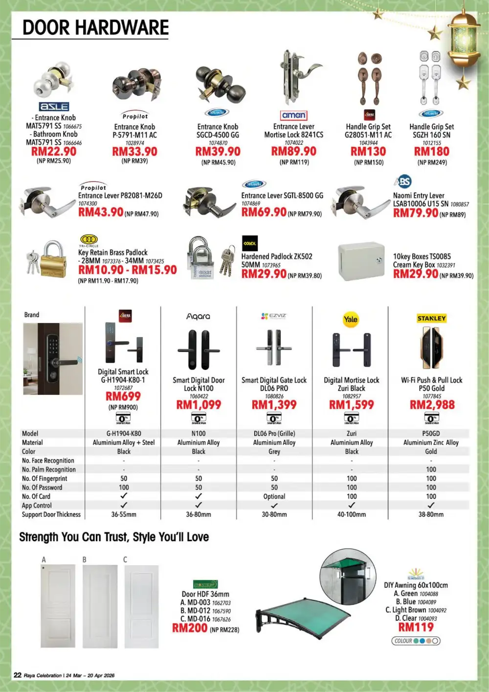 HomePro Malaysia Raya Celebration | Up to 60% Off | Ends 20 Apr