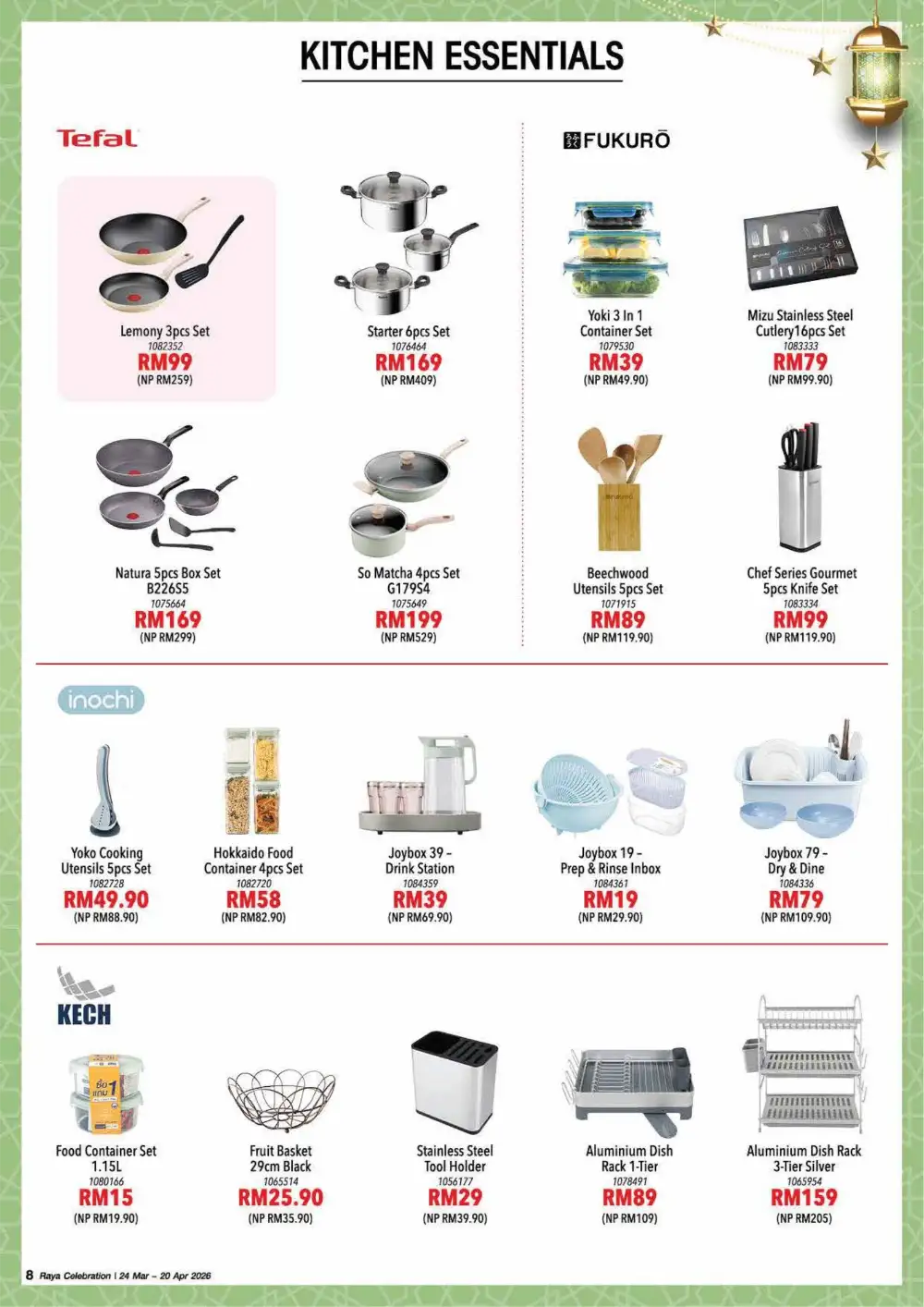 HomePro Malaysia Raya Celebration | Up to 60% Off | Ends 20 Apr