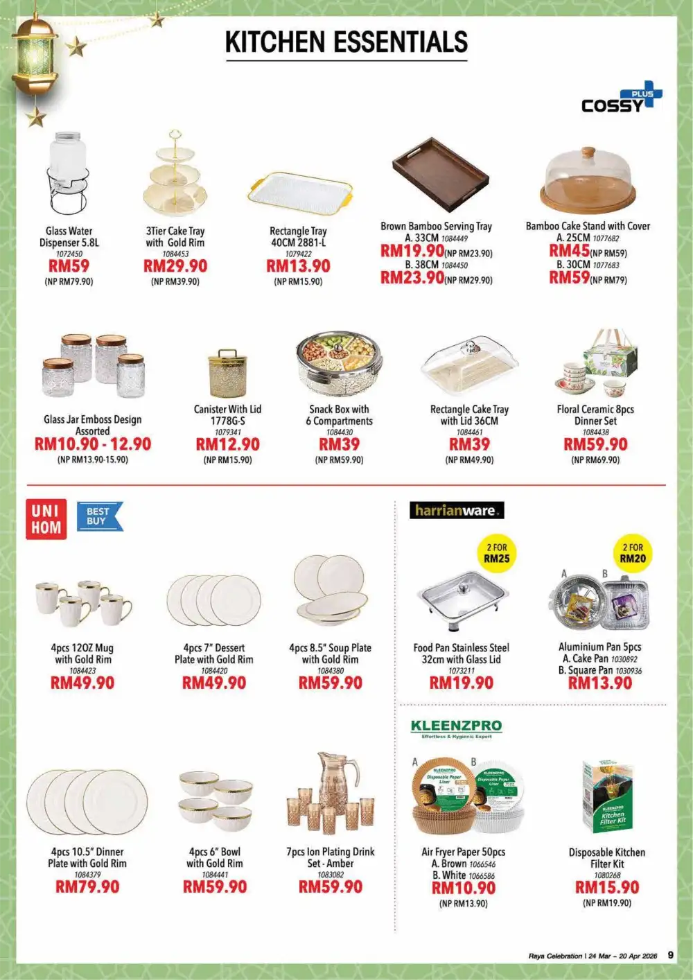 HomePro Malaysia Raya Celebration | Up to 60% Off | Ends 20 Apr