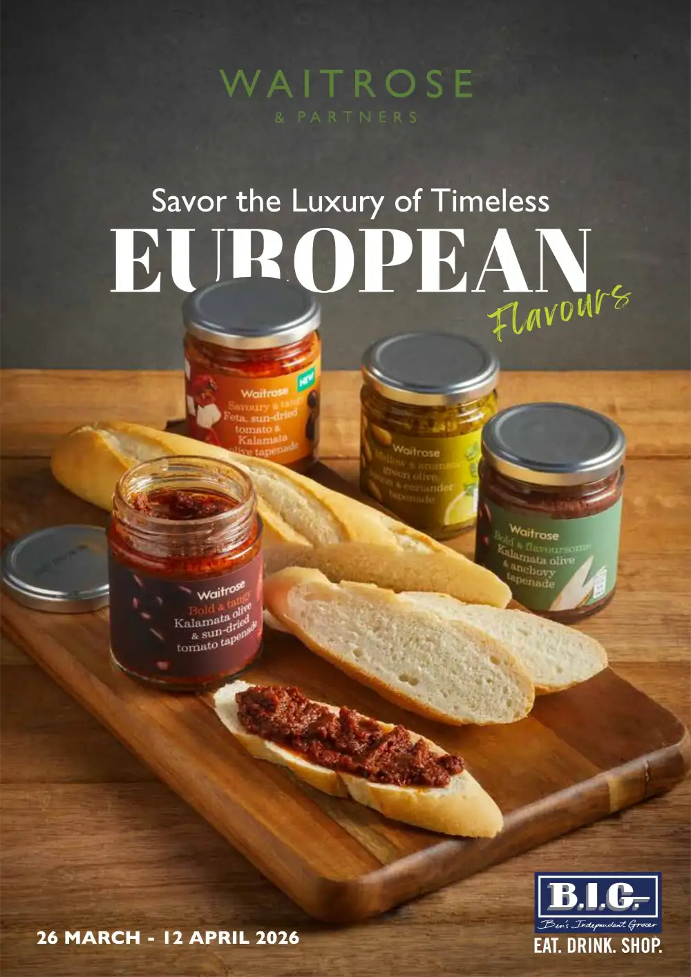 Waitrose Malaysia European Flavours | B.I.G. Sale | Ends 12 Apr