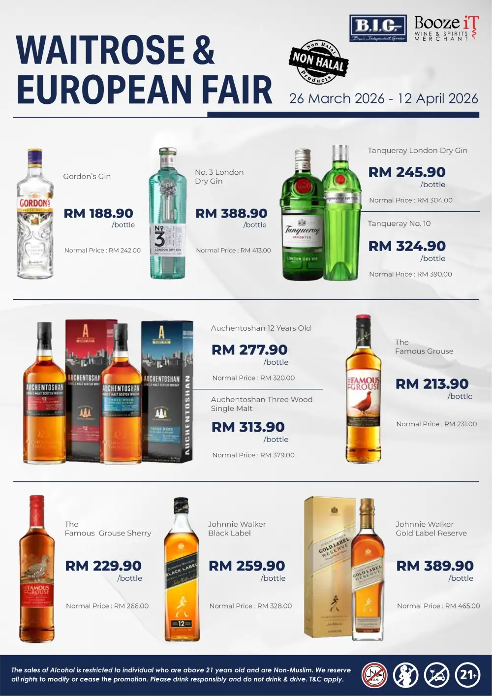 Waitrose Malaysia European Flavours | B.I.G. Sale | Ends 12 Apr