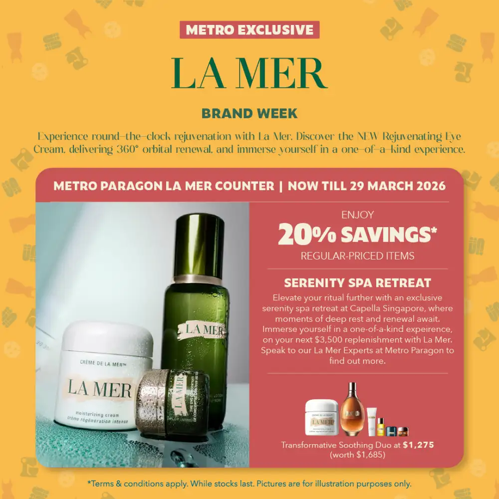 METRO Singapore Endless Fun & Glam | Weekly Events | Mar 2026