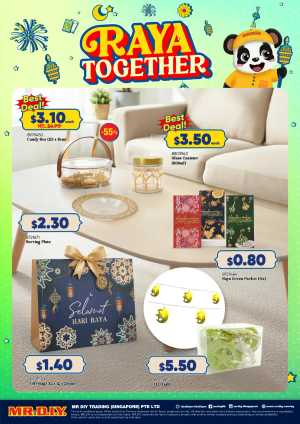 MR.DIY Singapore Raya Deals | Ends April 2026 In MR DIY Singapore