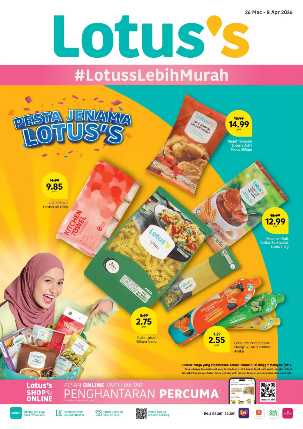 Lotus's Malaysia Pesta Jenama Deals | Ends 8 Apr