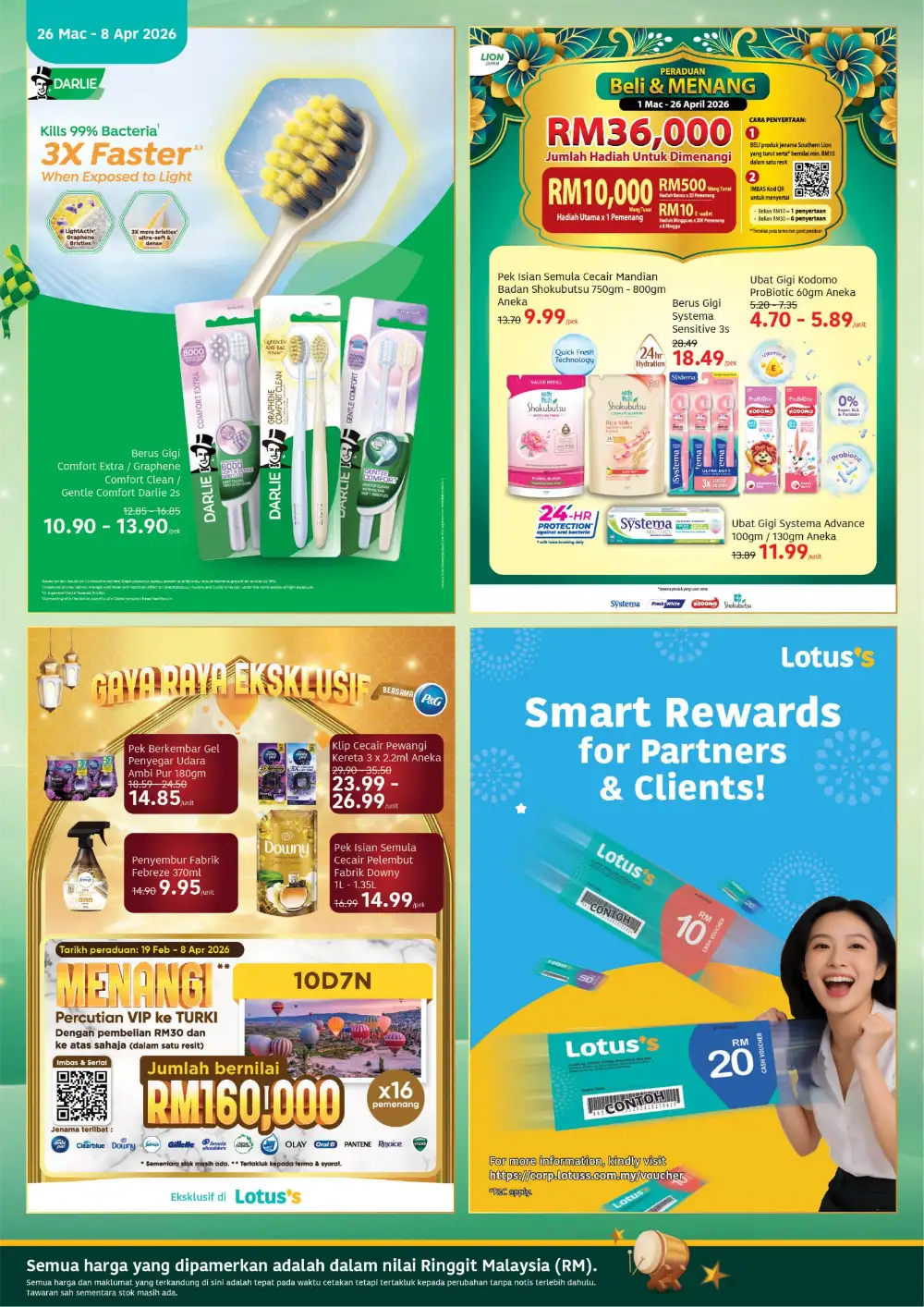 Lotus's Malaysia Pesta Jenama Deals | Ends 8 Apr