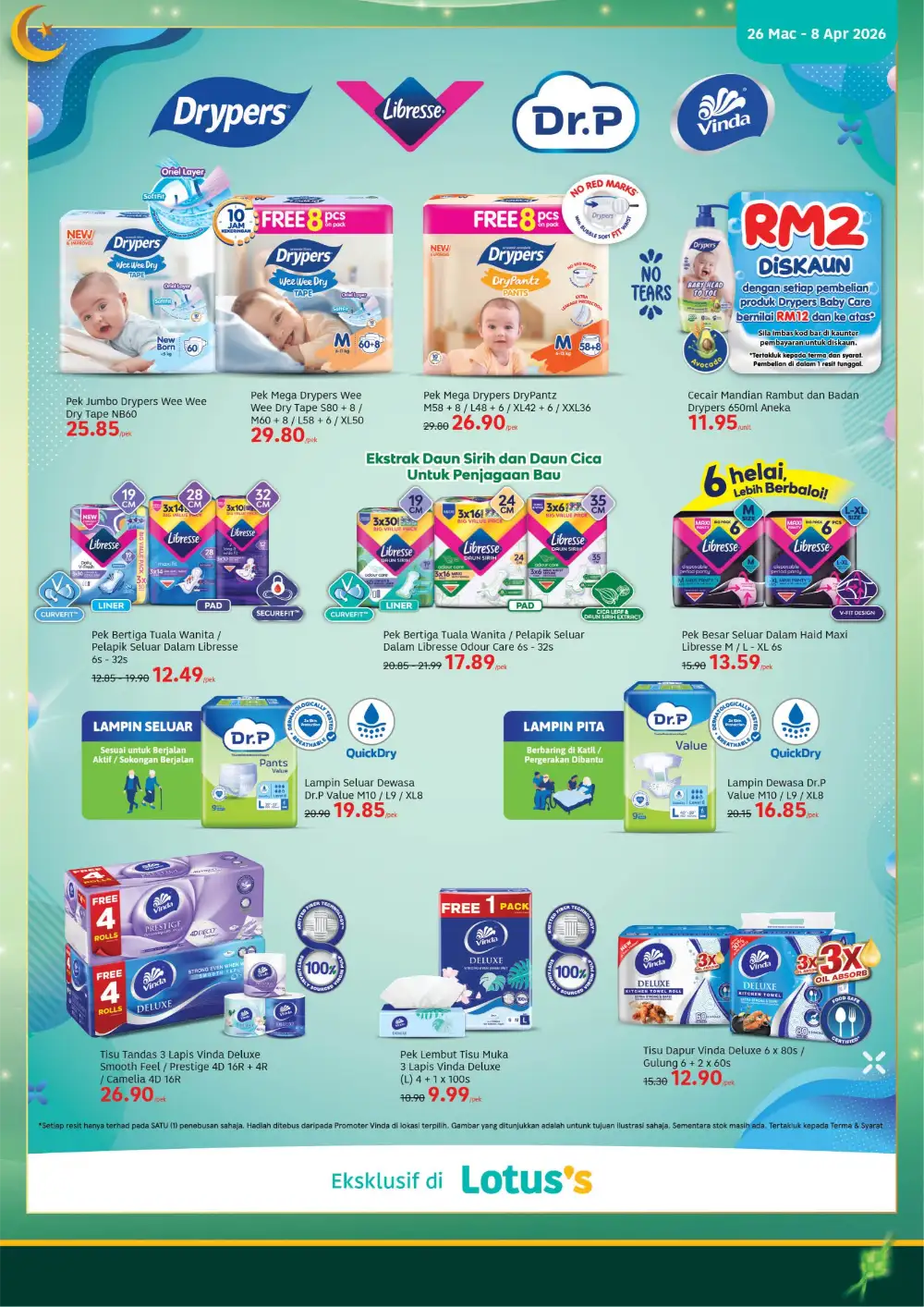 Lotus's Malaysia Pesta Jenama Deals | Ends 8 Apr