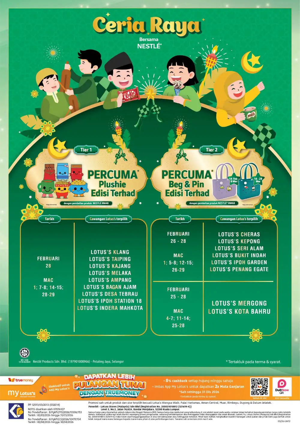 Lotus's Malaysia Pesta Jenama Deals | Ends 8 Apr