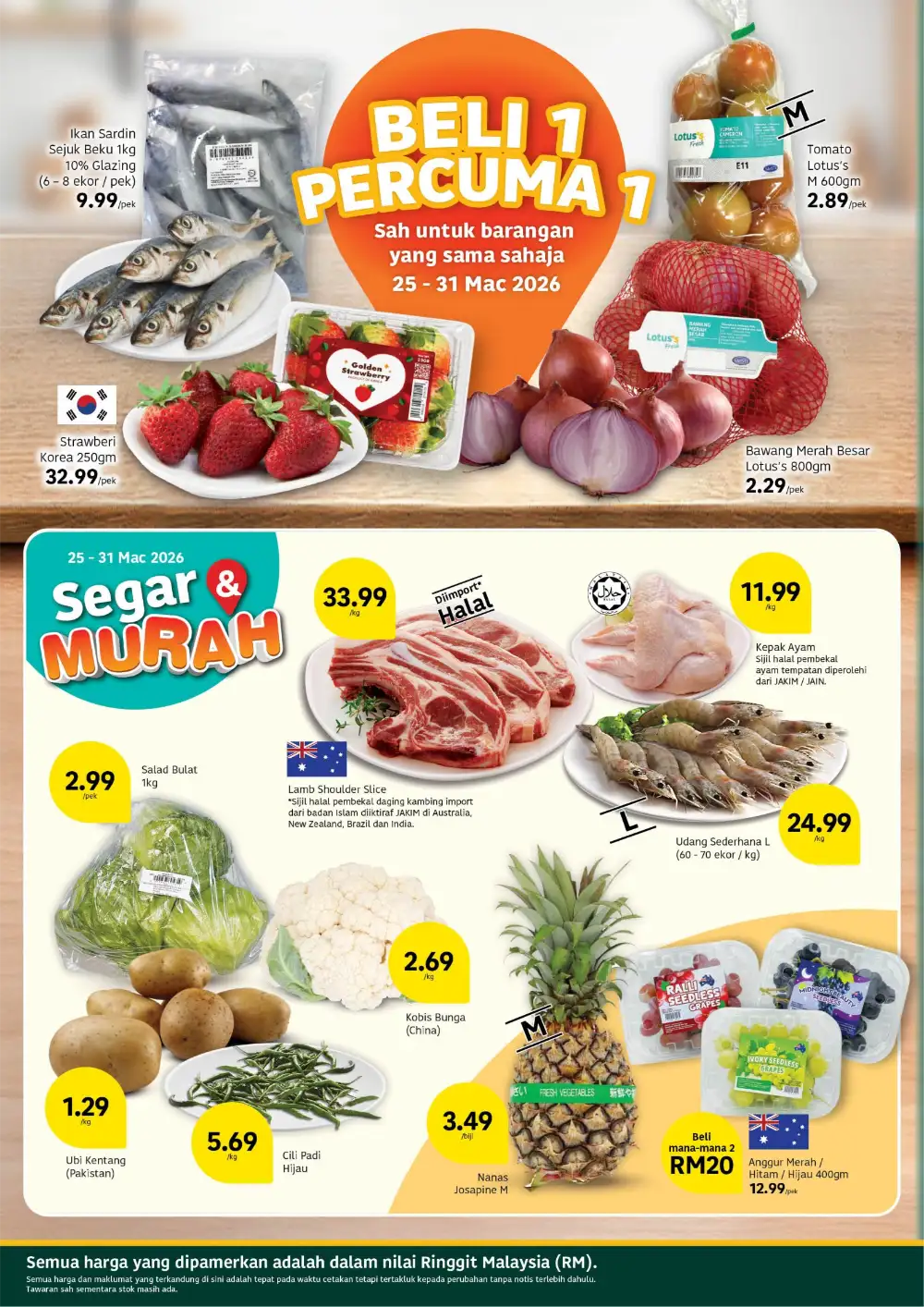 Lotus's Malaysia Pesta Jenama Deals | Ends 8 Apr