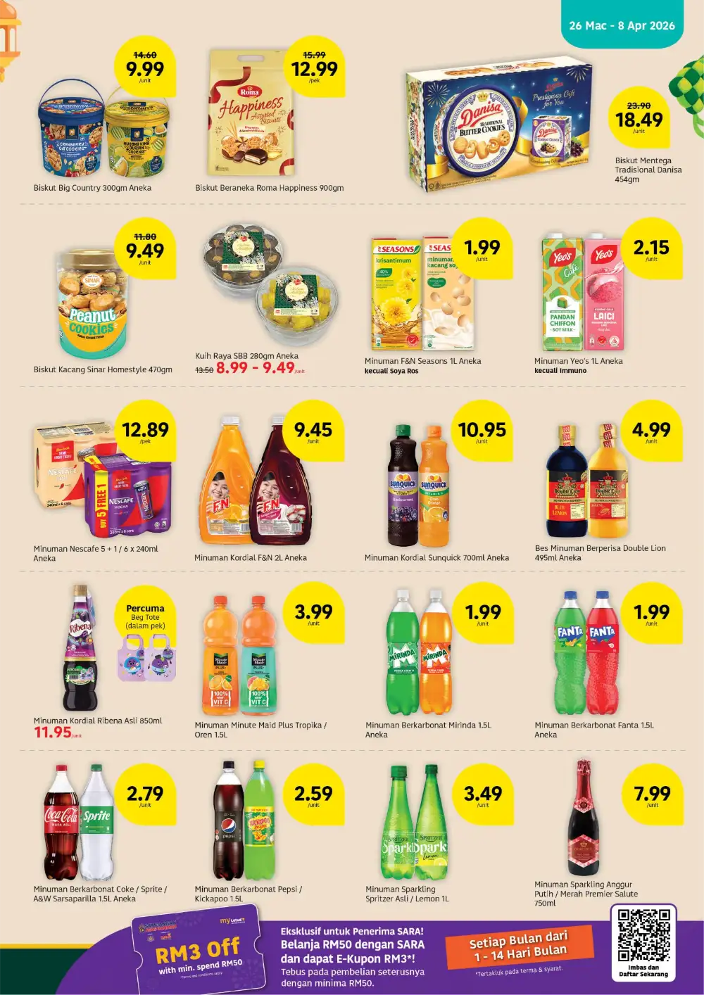 Lotus's Malaysia Pesta Jenama Deals | Ends 8 Apr