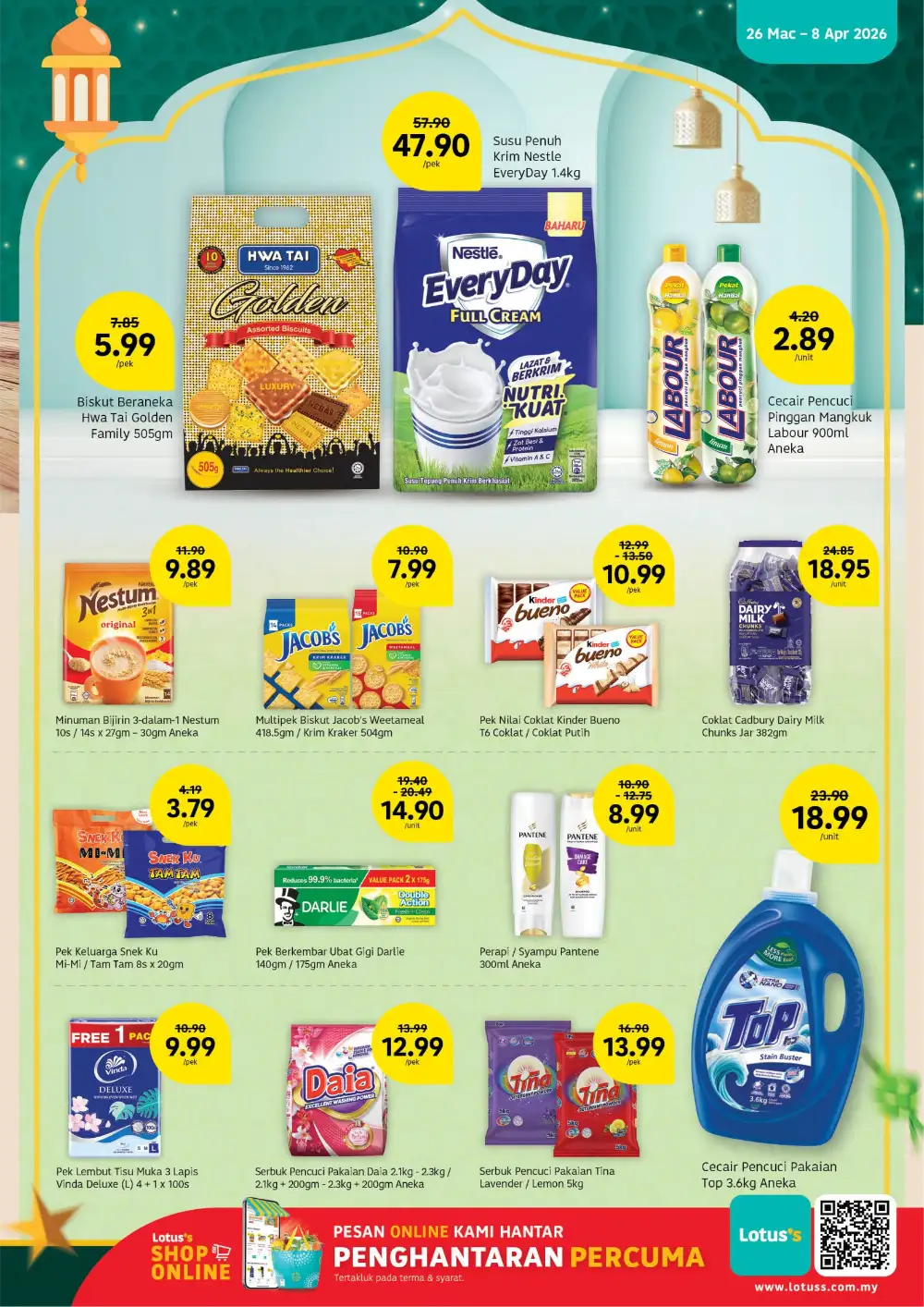 Lotus's Malaysia Pesta Jenama Deals | Ends 8 Apr