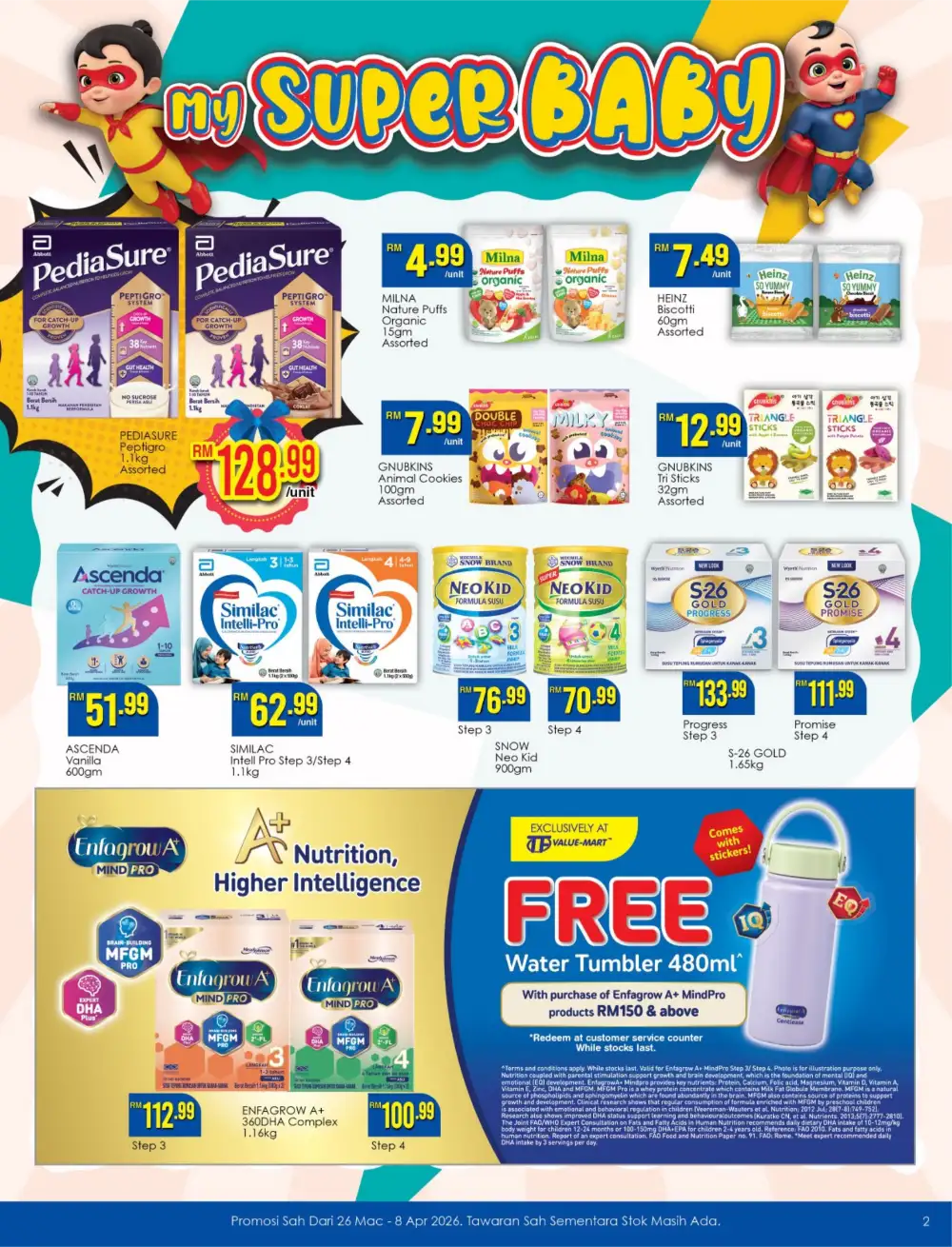 TF Value-Mart Malaysia My Super Baby Sale | Ends 8 Apr