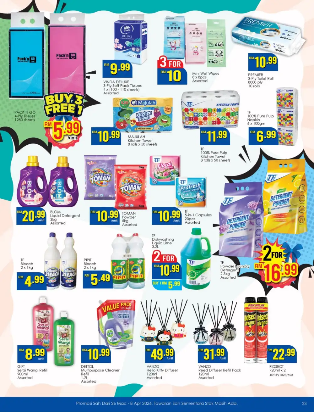 TF Value-Mart Malaysia My Super Baby Sale | Ends 8 Apr