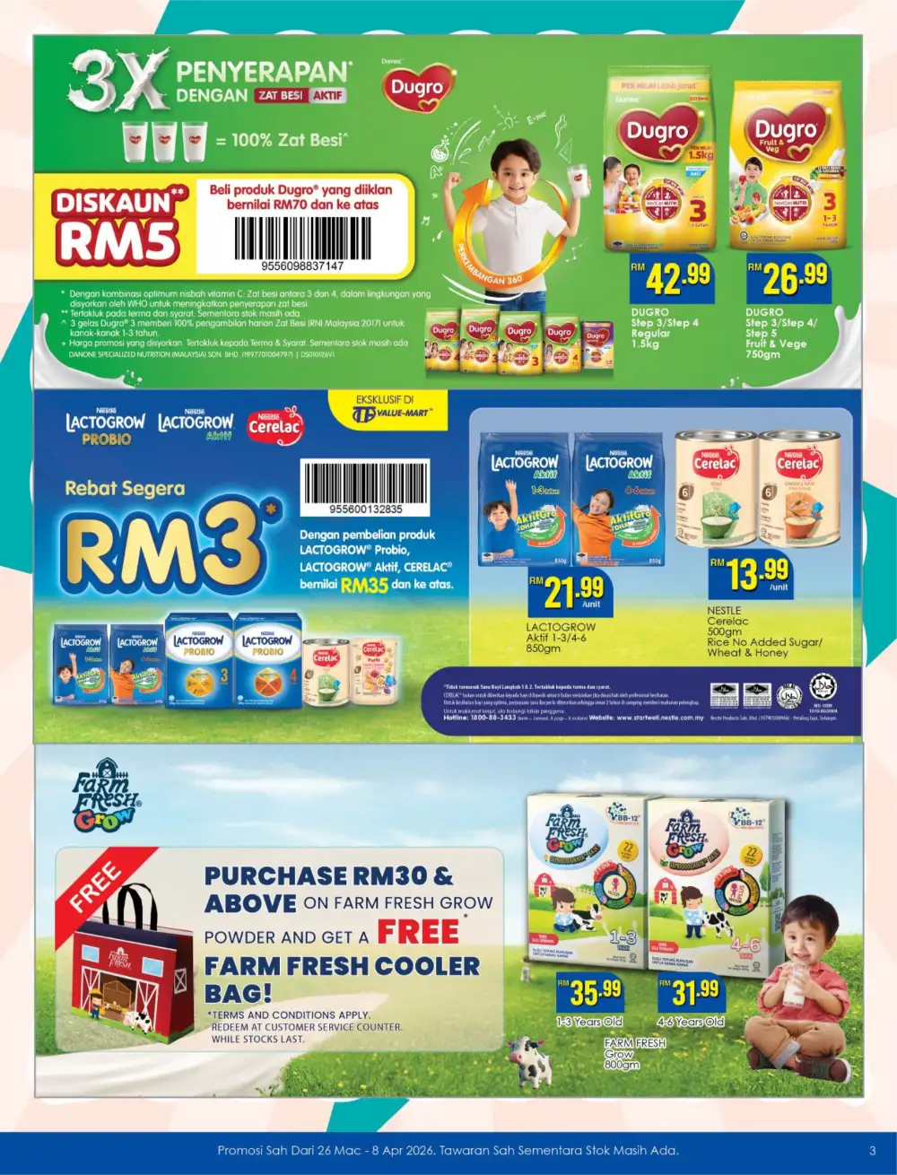 TF Value-Mart Malaysia My Super Baby Sale | Ends 8 Apr