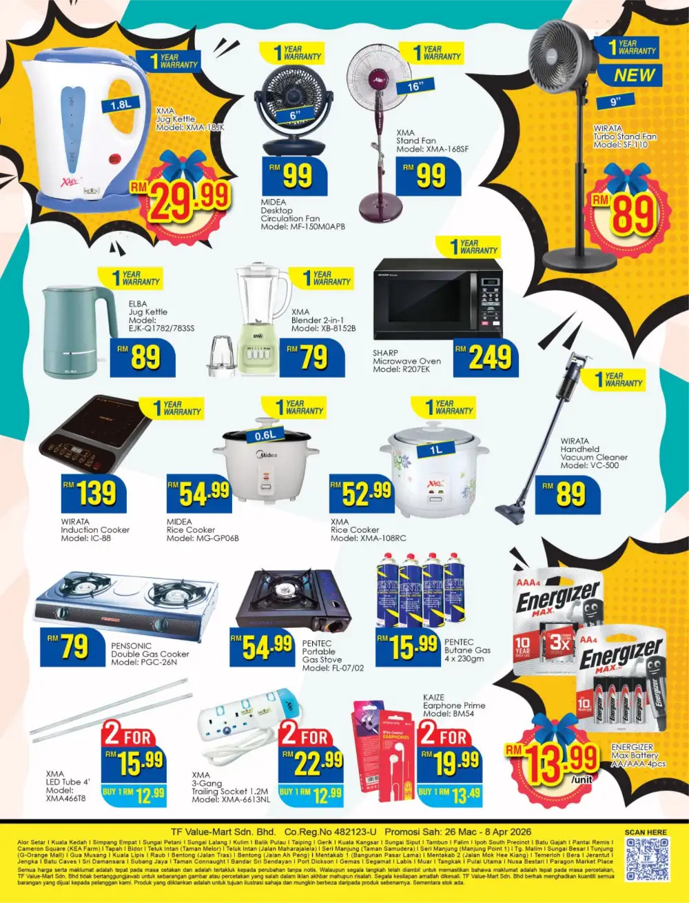 TF Value-Mart Malaysia My Super Baby Sale | Ends 8 Apr