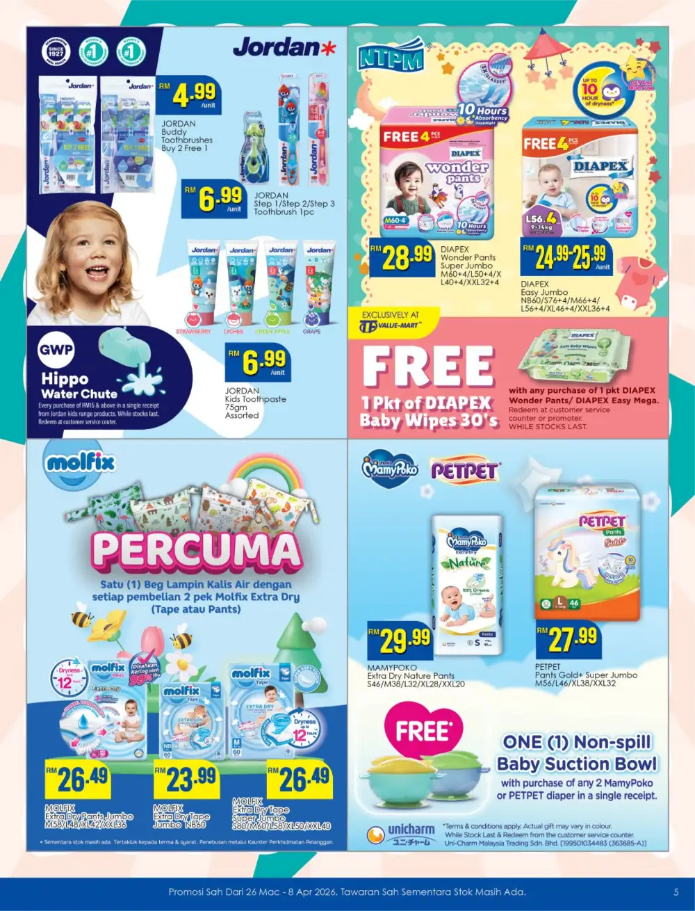 TF Value-Mart Malaysia My Super Baby Sale | Ends 8 Apr