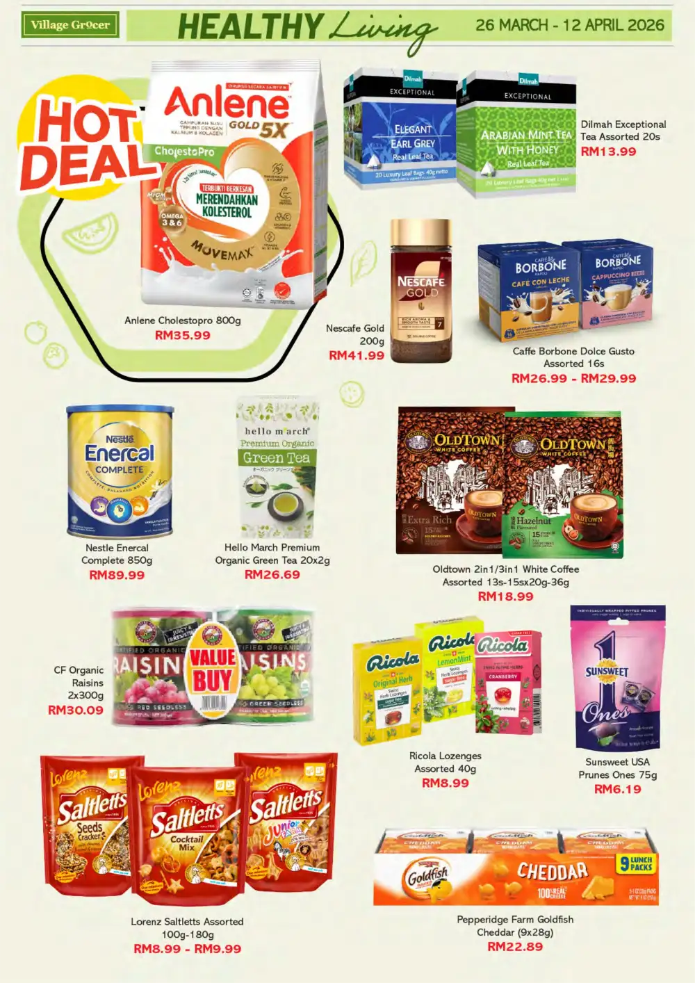 Village Grocer Malaysia Healthy Living | Ends 12 Apr