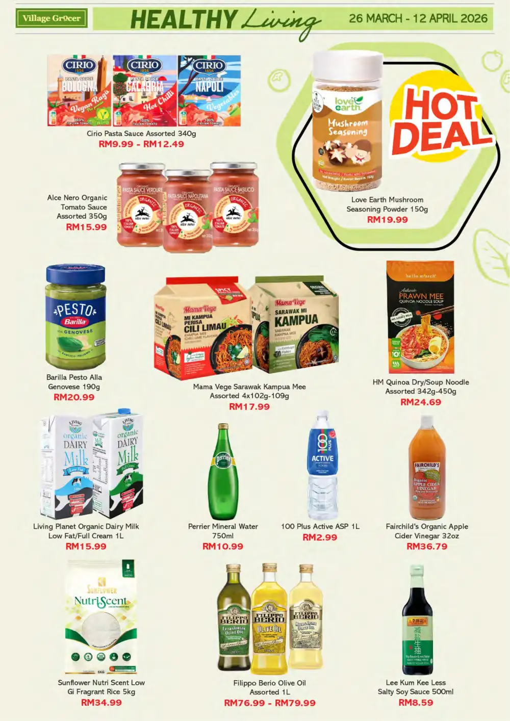 Village Grocer Malaysia Healthy Living | Ends 12 Apr