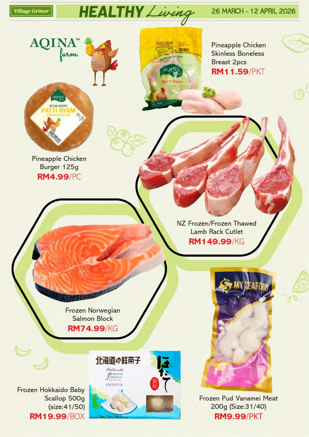 Village Grocer Malaysia Healthy Living | Ends 12 Apr