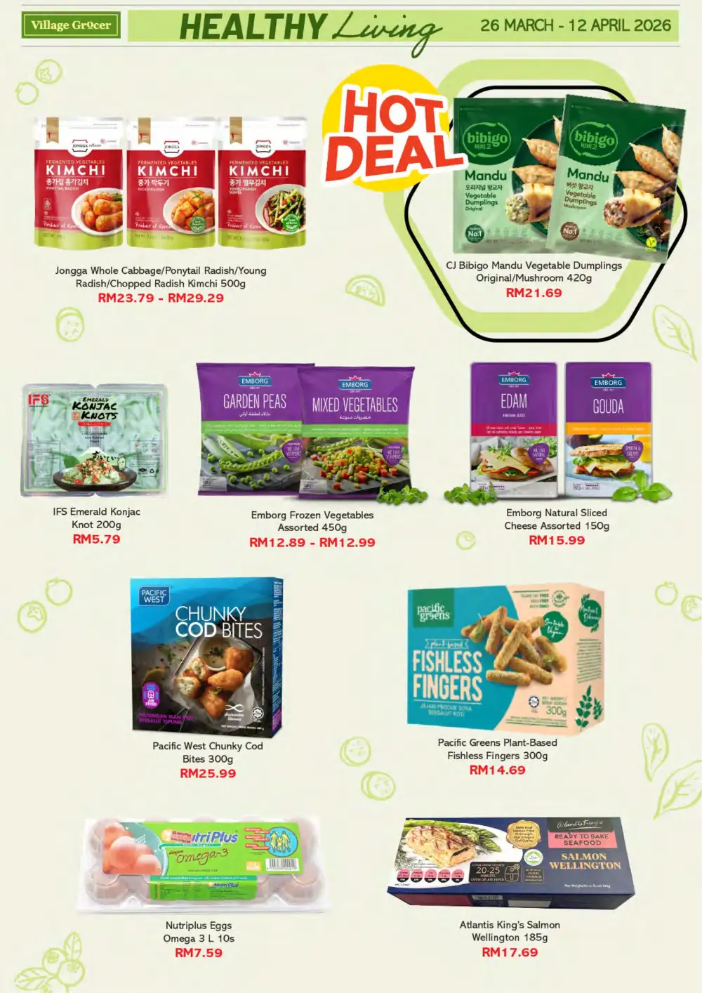 Village Grocer Malaysia Healthy Living | Ends 12 Apr