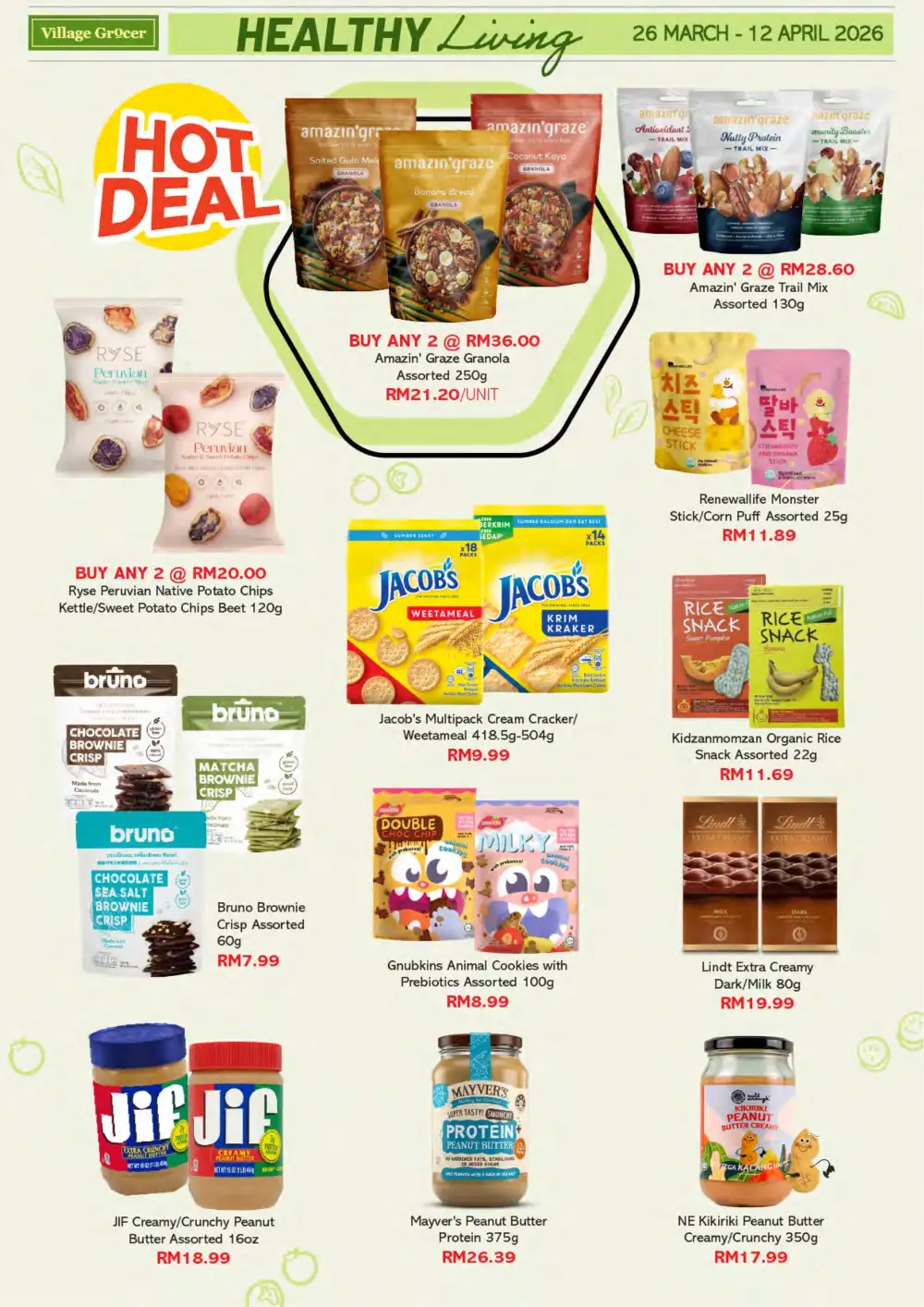 Village Grocer Malaysia Healthy Living | Ends 12 Apr