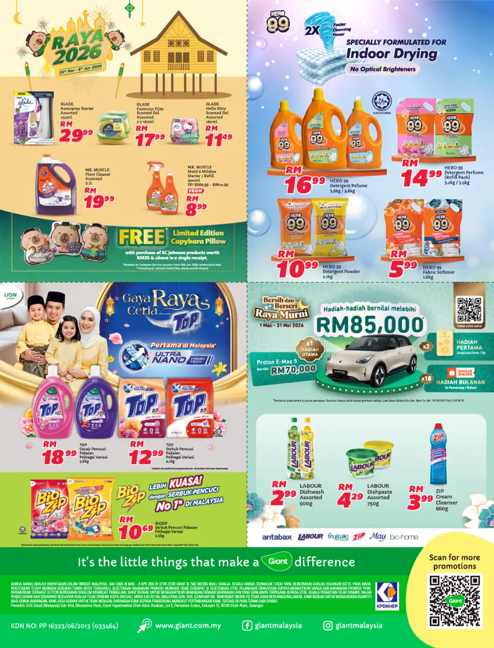 Giant Malaysia Raya Bergaya Promotion | Ends 8 Apr
