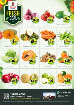 Fresh deals In Nesto Hypermarket Calicut