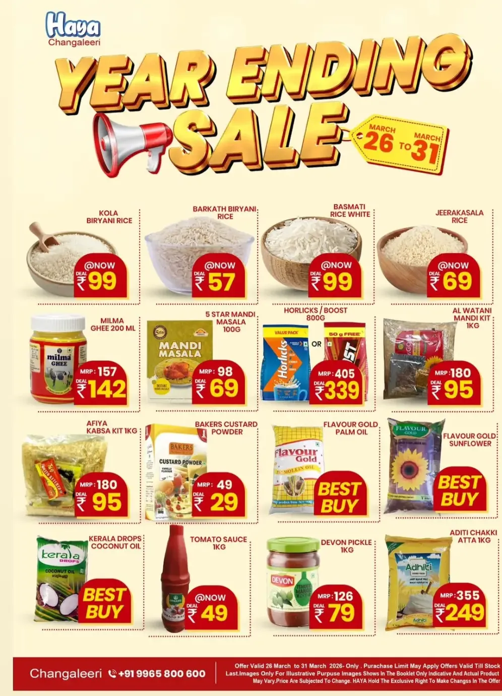 Haya Changaleeri Year Ending Sale | Ends March 31