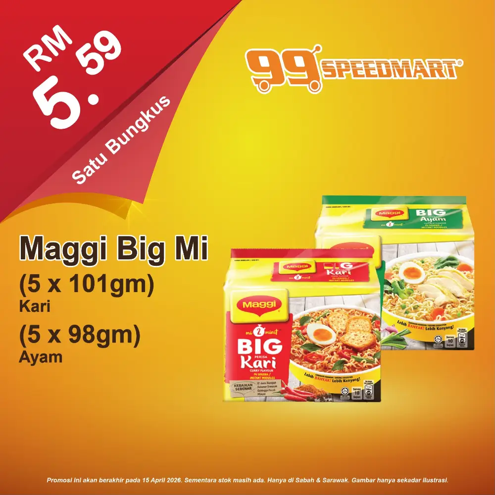 99 Speedmart Malaysia Promotion | Ends 15 April
