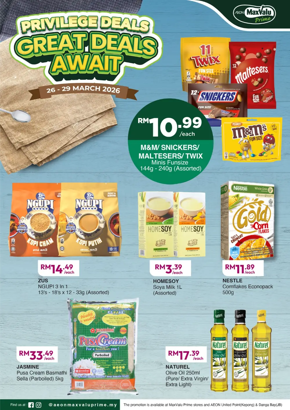 AEON MaxValu Prime Malaysia Deals | Ends Sunday