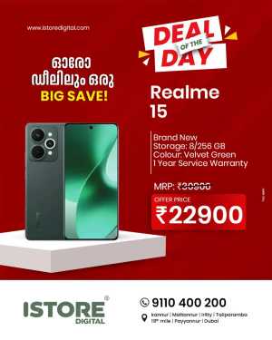 Deal of the day In iStore Digital Kannur