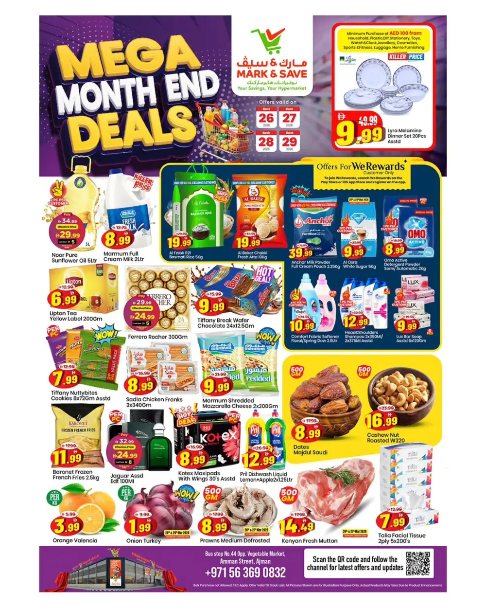 Mark & Save Ajman Mega Month End Offers | Ends March 29