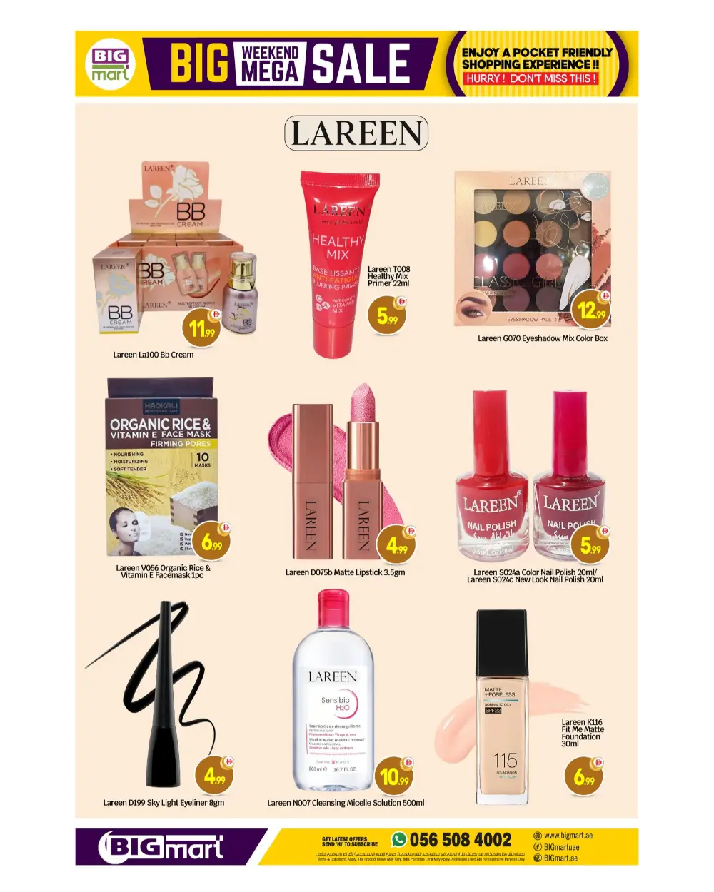 Big Mart Abu Dhabi Weekend Mega Sale | Ends Sunday