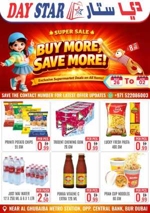 Day Star Bur Dubai Offers | Ends April 02 In Day Star Dubai