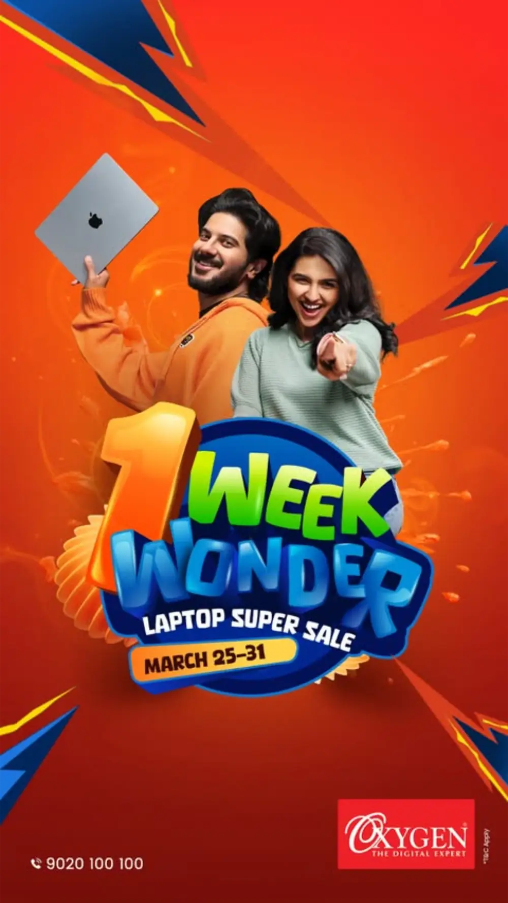 Oxygen Kerala 1 Week Wonder Laptop Sale | Ends Tuesday