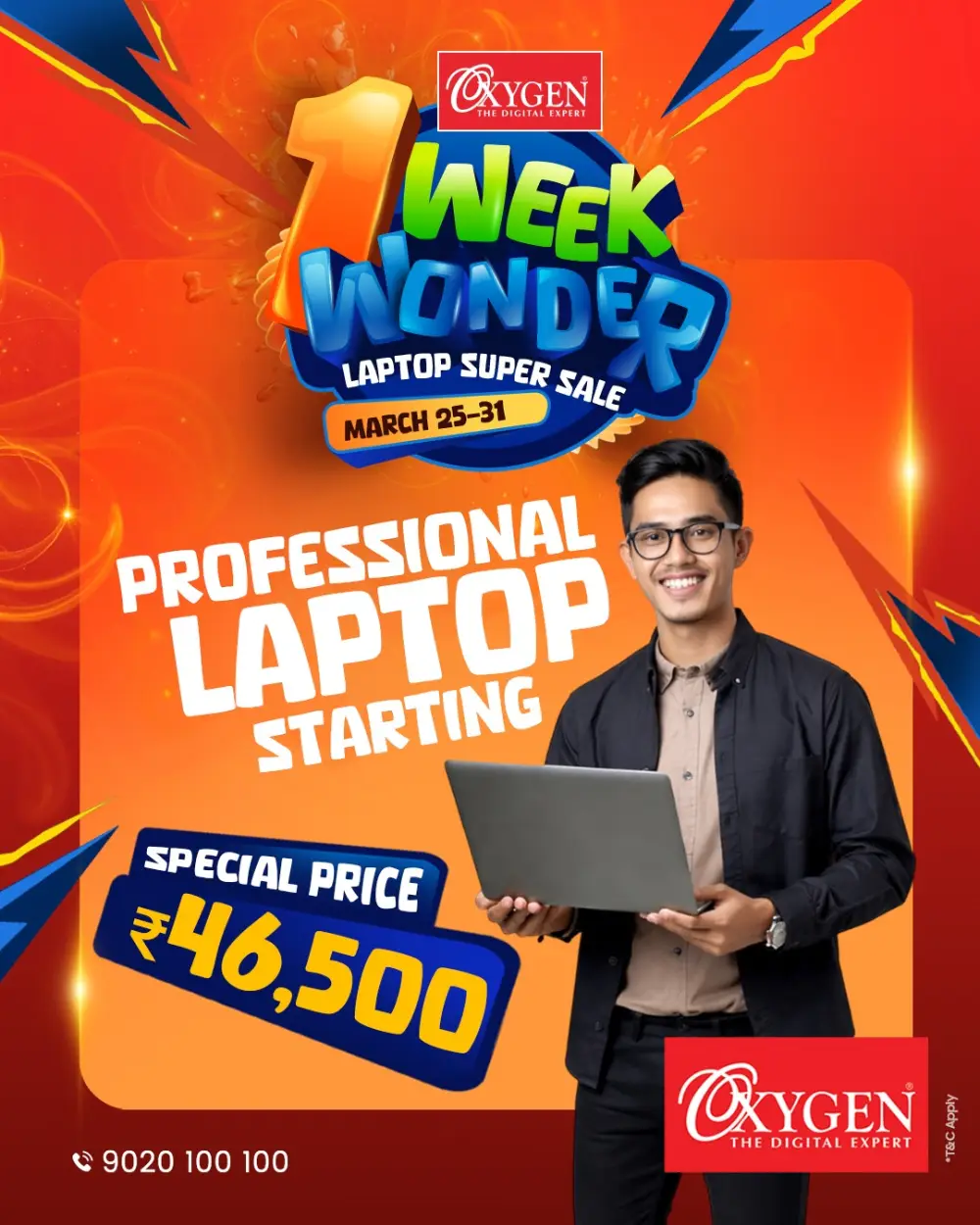 Oxygen Kerala 1 Week Wonder Laptop Sale | Ends Tuesday
