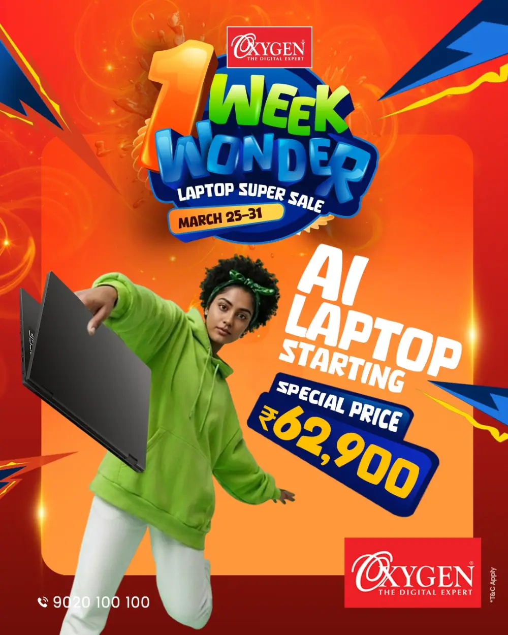 Oxygen Kerala 1 Week Wonder Laptop Sale | Ends Tuesday