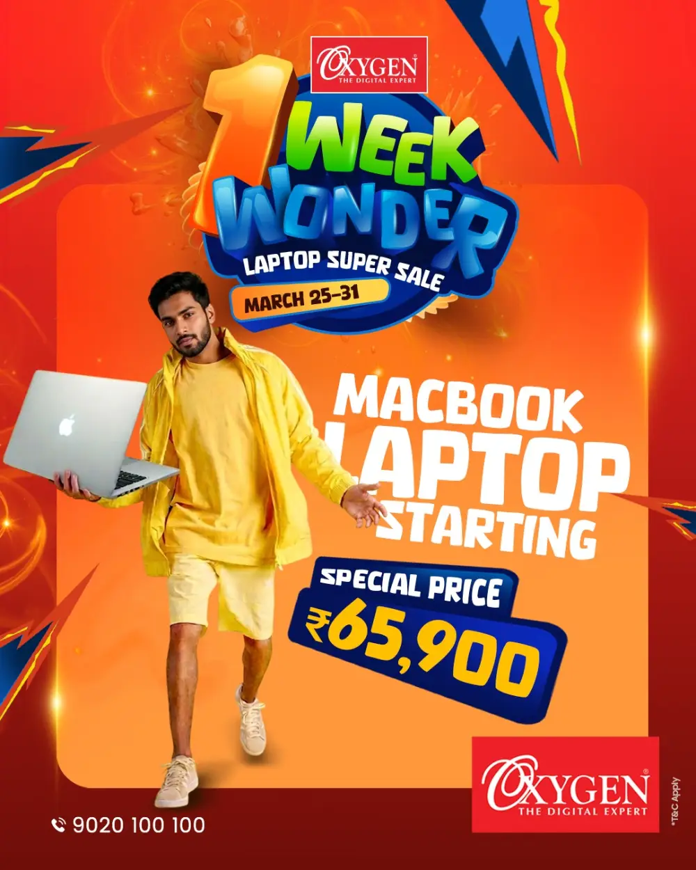 Oxygen Kerala 1 Week Wonder Laptop Sale | Ends Tuesday