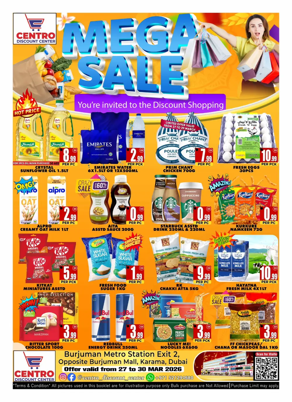 Centro Burjuman Dubai Mega Sale | Ends 30 Mar
