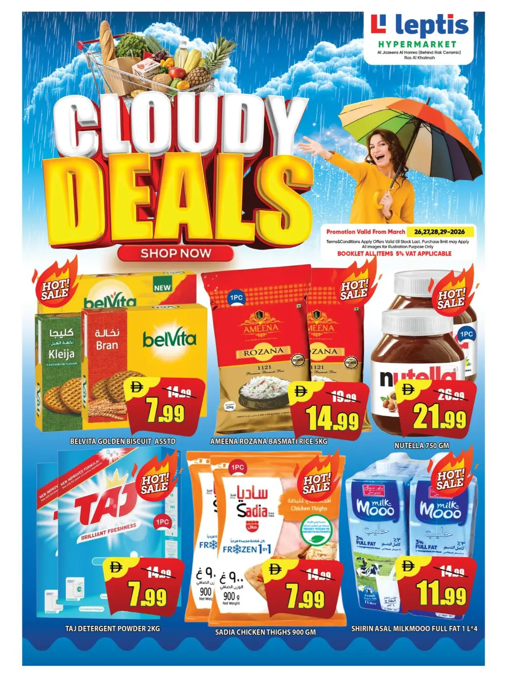 Leptis RAK Cloudy Deals | Ends Sunday