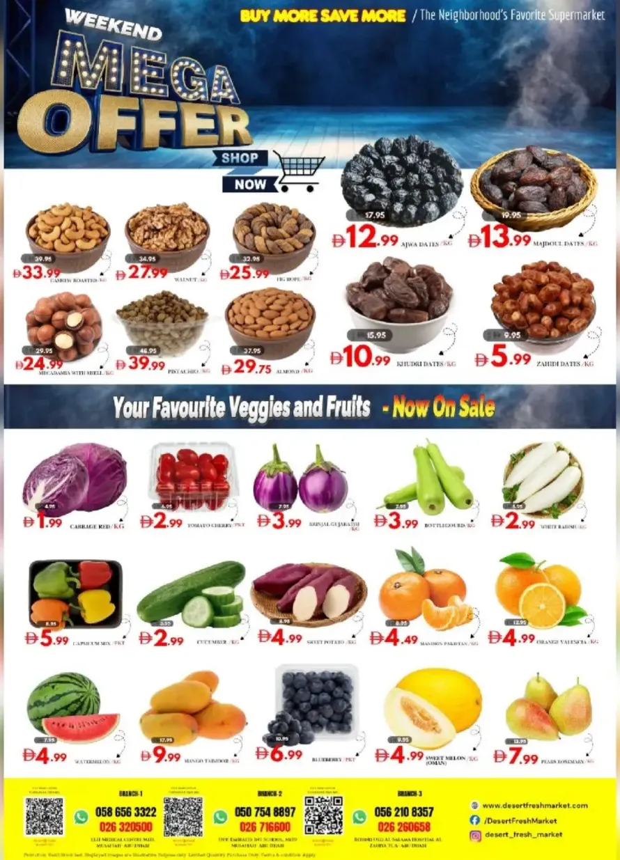 Desert Fresh Abu Dhabi Mega Offer | Ends Sunday