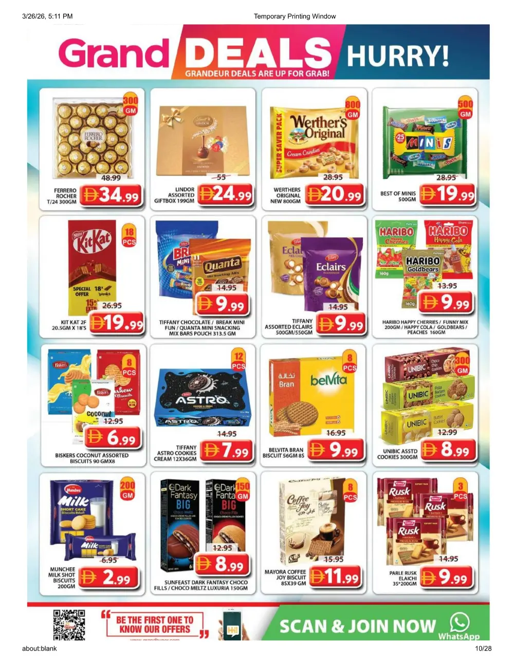 Grand Mall Al Musallah | Grand Deals ends Sunday