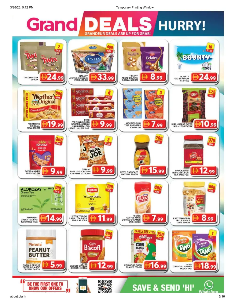 Grand Hyper Al Khail Mall Offers | Ends Sunday