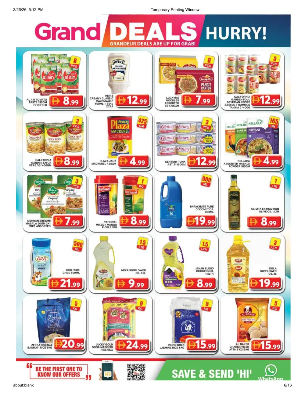 Grand Hyper Al Khail Mall Offers | Ends Sunday