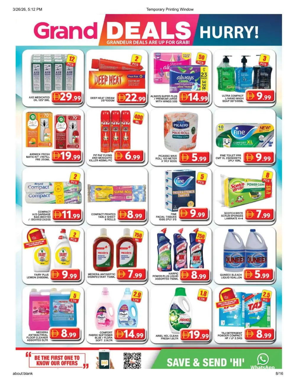 Grand Hyper Al Khail Mall Offers | Ends Sunday