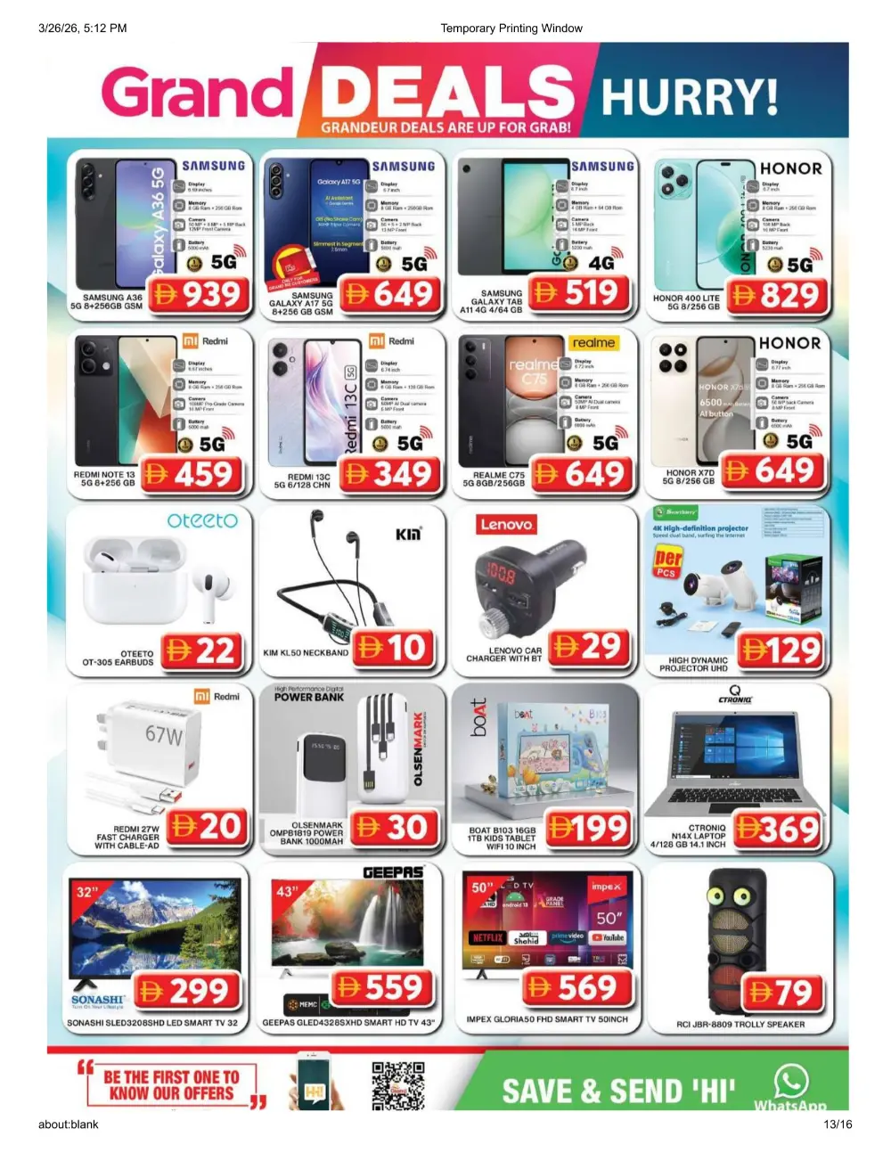 Grand Hyper Al Khail Mall Offers | Ends Sunday